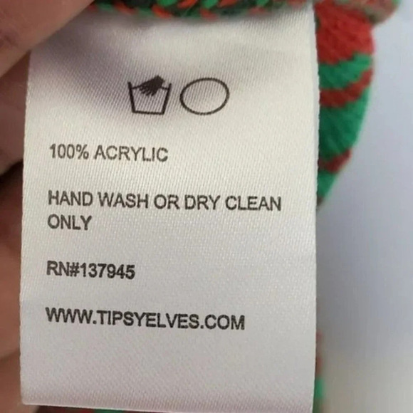 Tipsy Elves Men's Bottle‎ Opener Acrylic Christmas Sweater Size Large - Picture 5 of 7